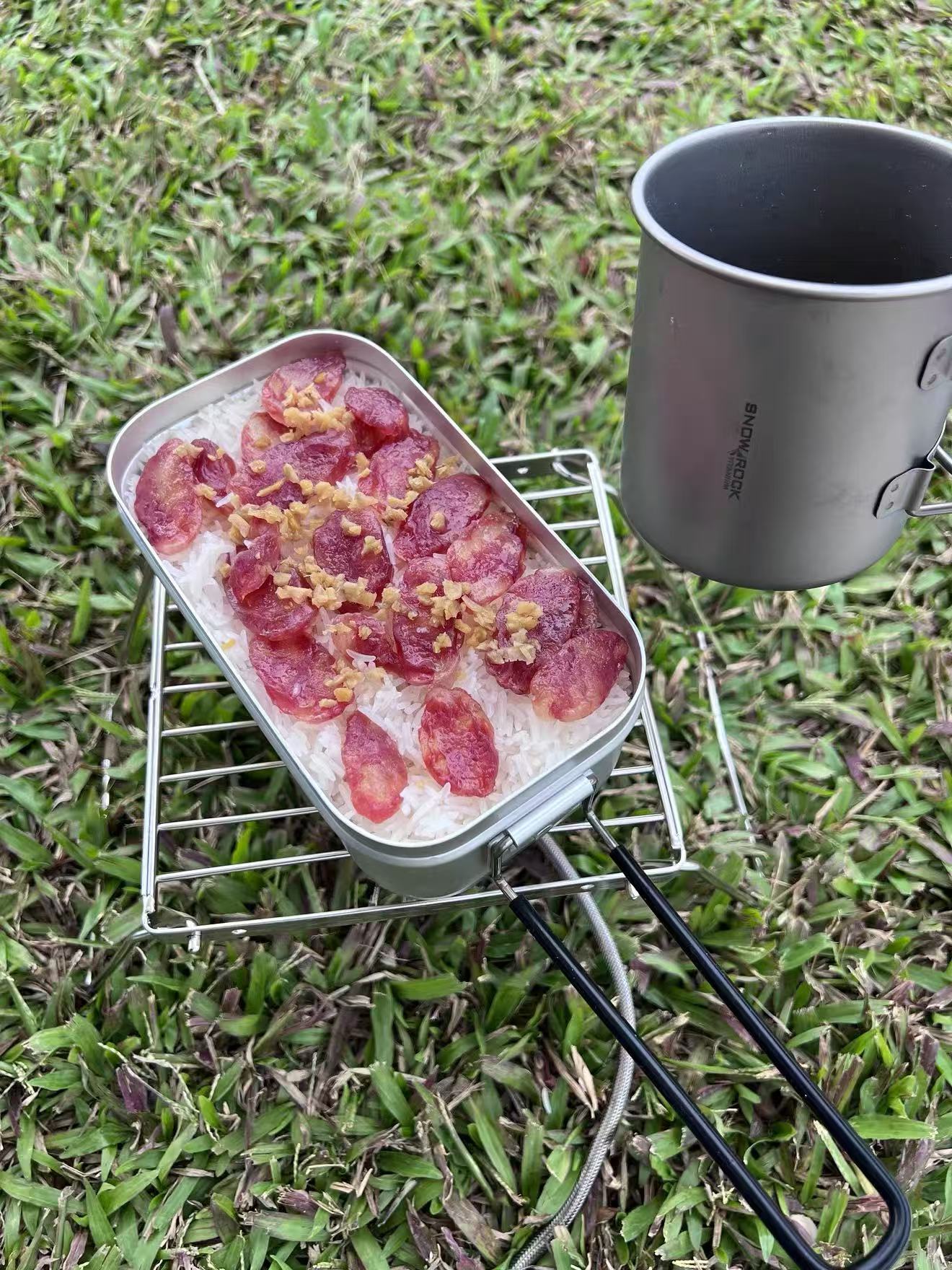 Outdoor roestvrijstalen fornui - Camping Cooking Pan Set recensie en prijs