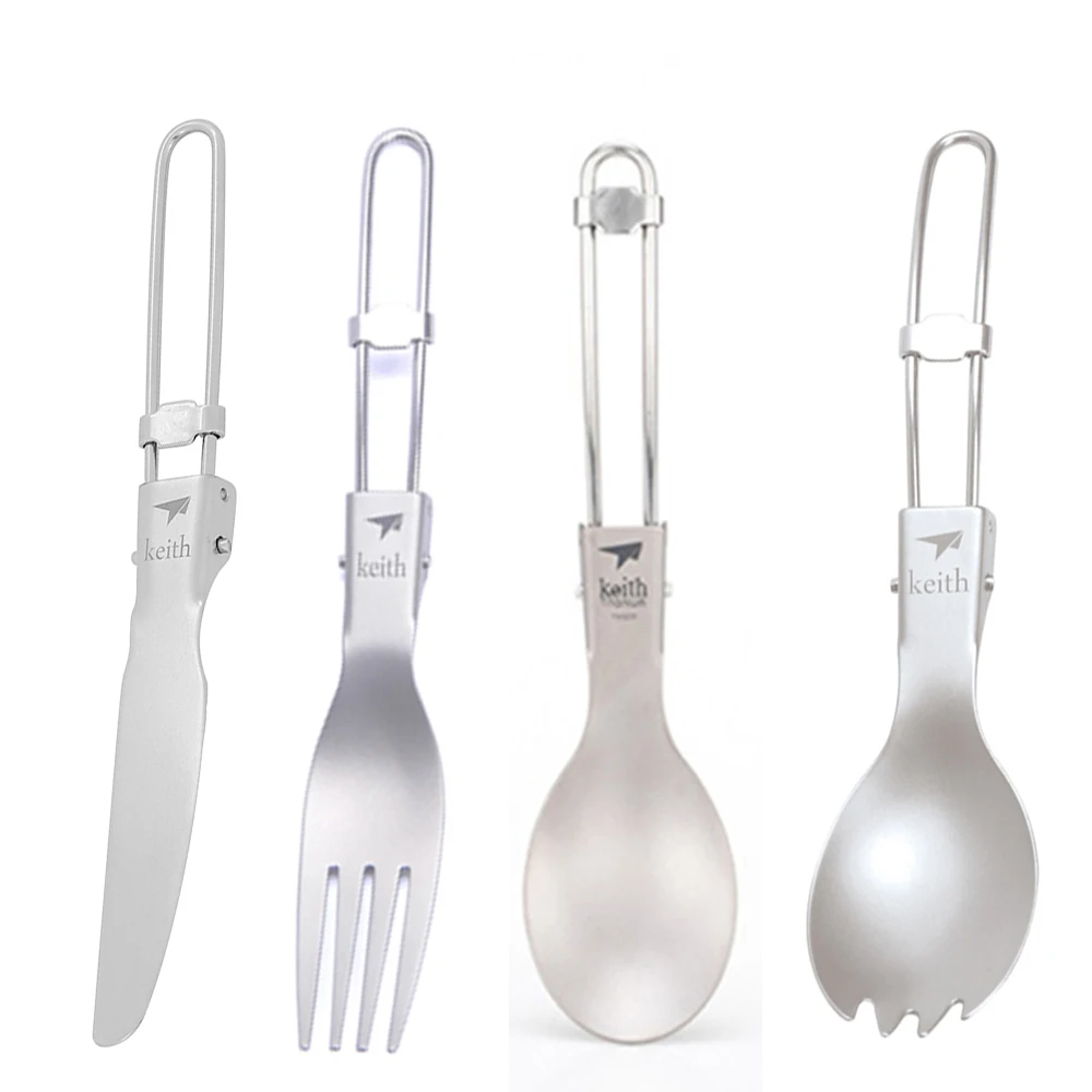 Keith Outdoor Titanium Opvouwb - Camp Spork Set recensie en prijs