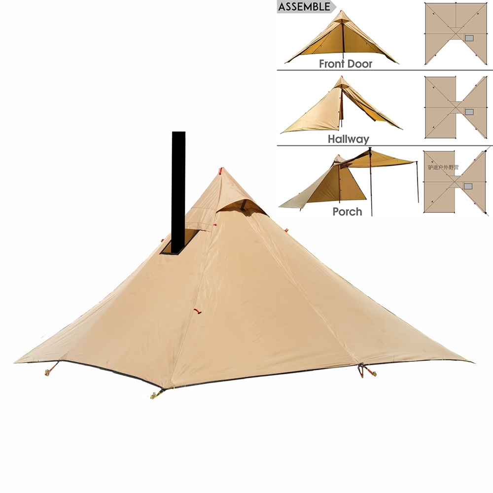 Outdoor 2-persoons ultralichte - Camping Cooking Tent recensie en prijs