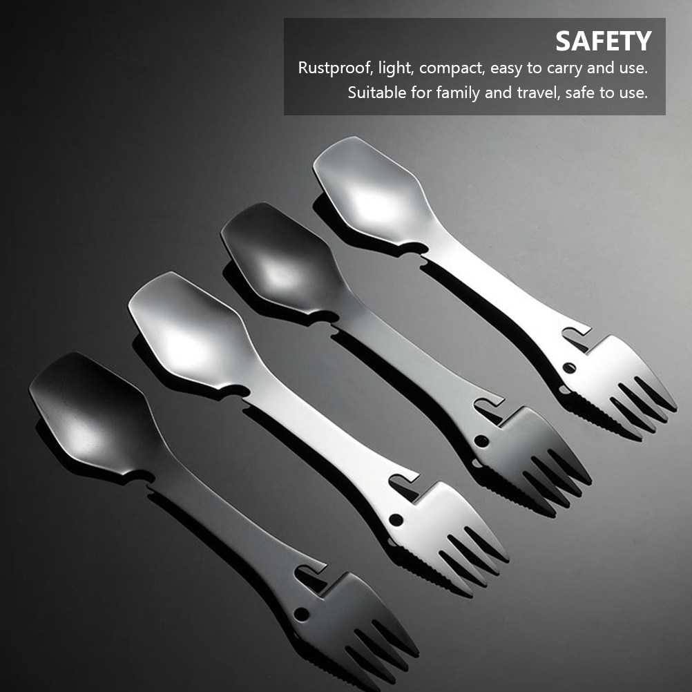 2 stuks draagbare campingbeste - Camp Spork Set recensie en prijs