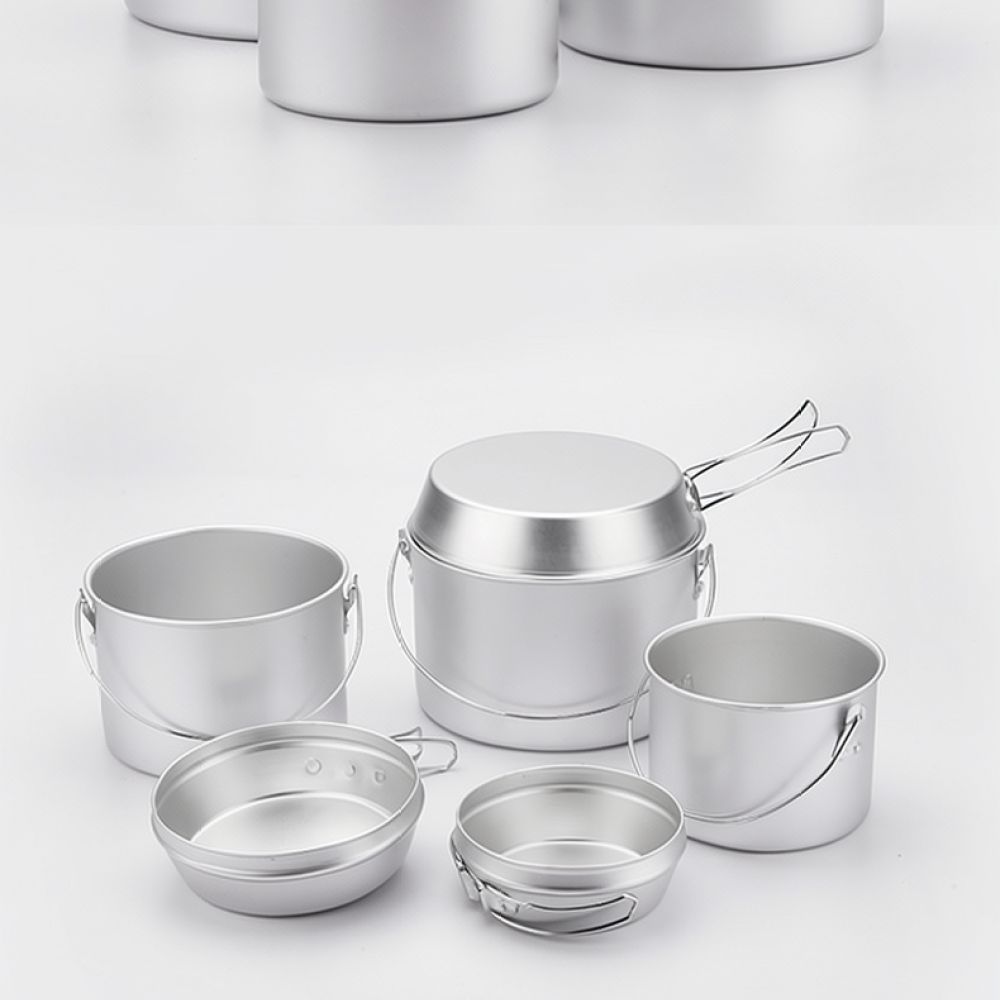 Voor Starck Camping Aluminium  - Camping Cooking Set Compact recensie en prijs