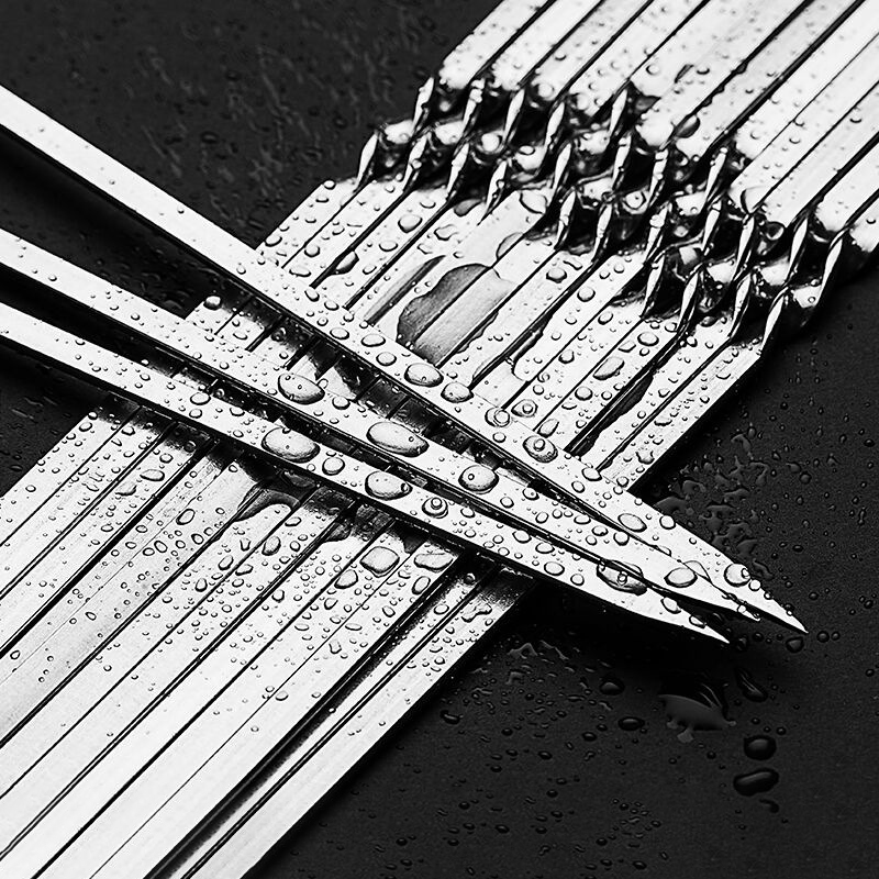 10/15 Stuks Rvs Barbecue Spies - Camping Cooking Candle recensie en prijs