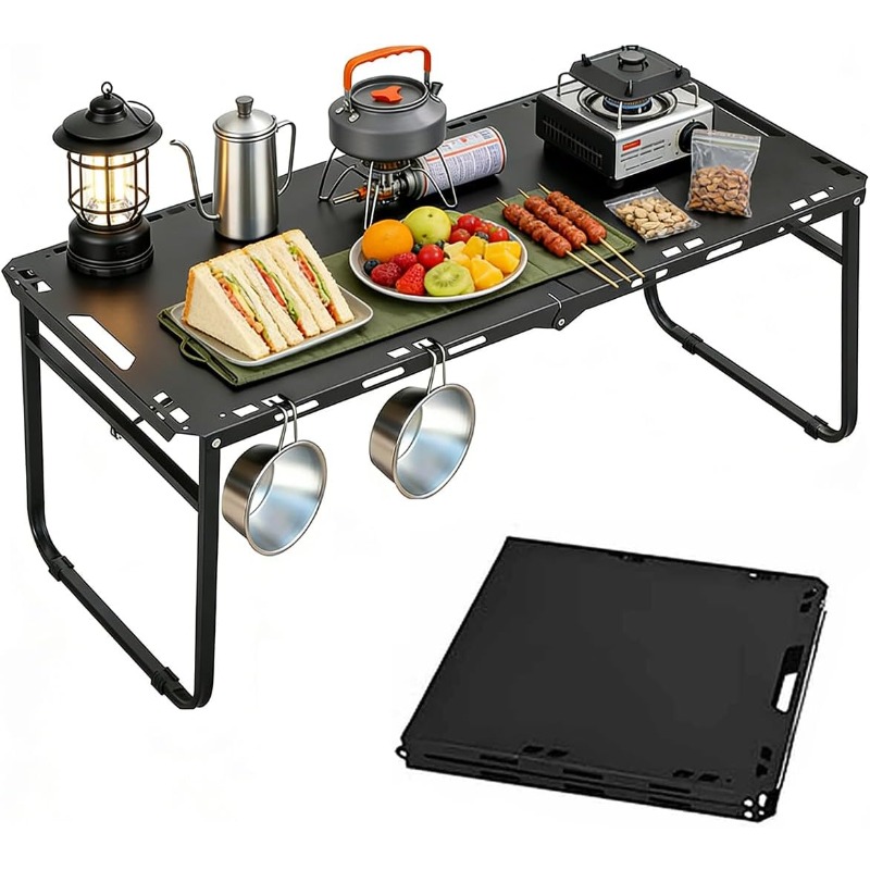 Campingtafel Verstelbaar Opvou - Camping Cooking Table recensie en prijs