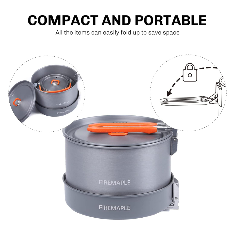 Fire Maple Camping Kookgerei G - Camping Cooking Pan Set recensie en prijs