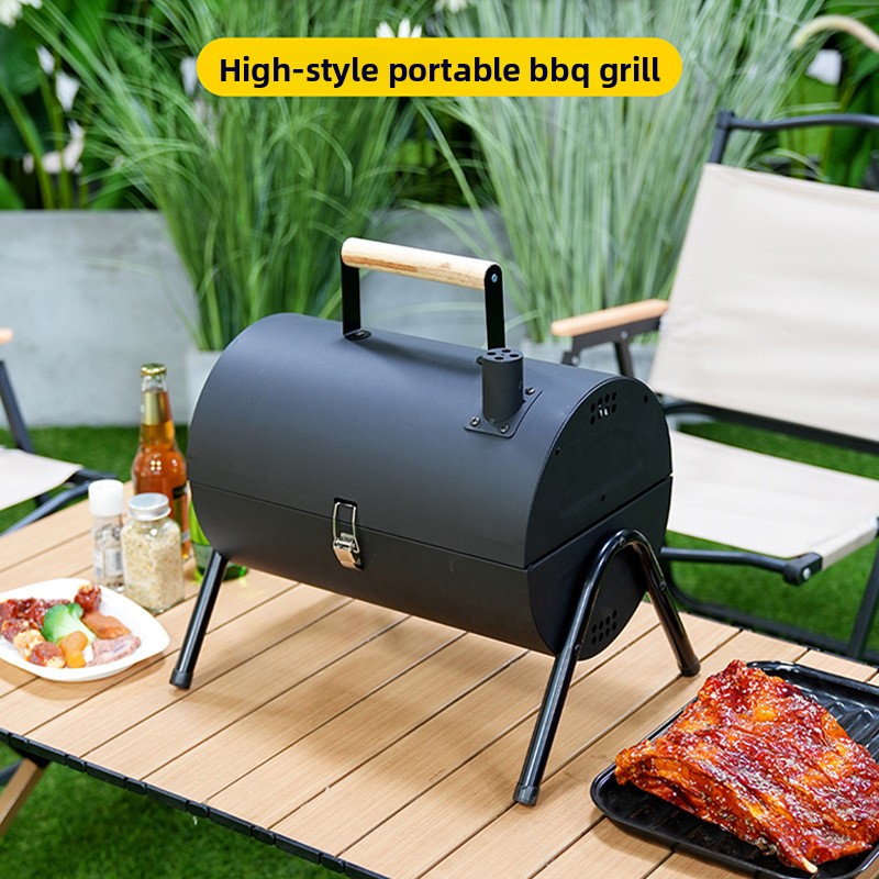 Dubbelzijdige draagbare buiten - Camp Grill Portable Folding recensie en prijs