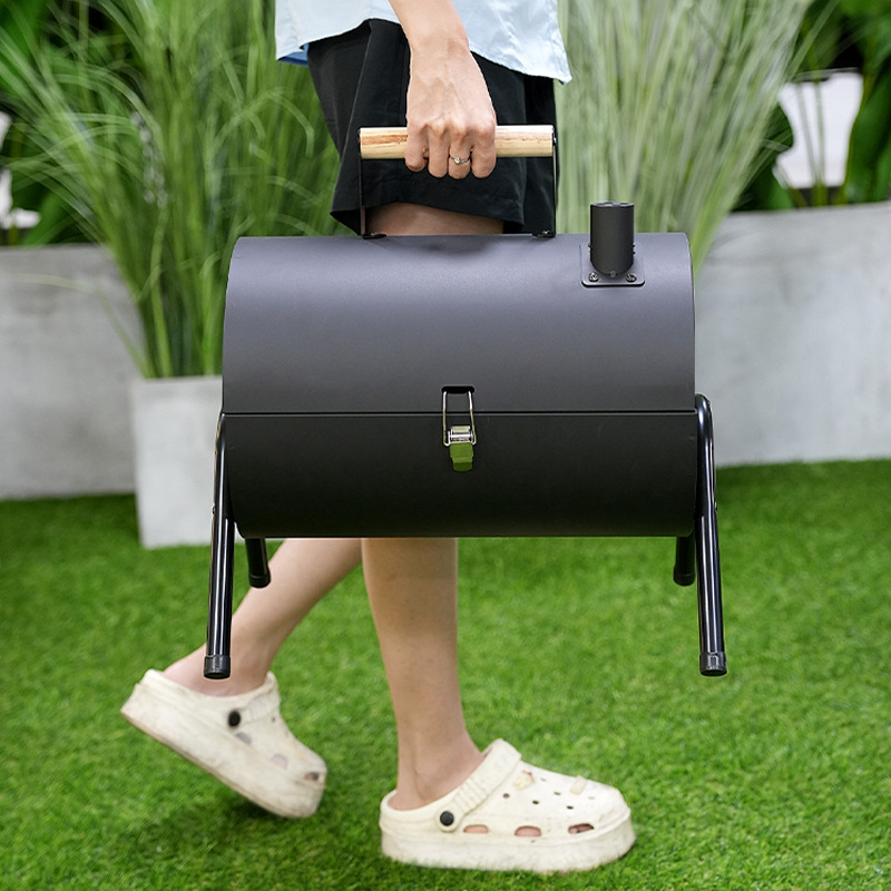 Dubbelzijdige draagbare buiten - Camp Grill Portable Folding recensie en prijs