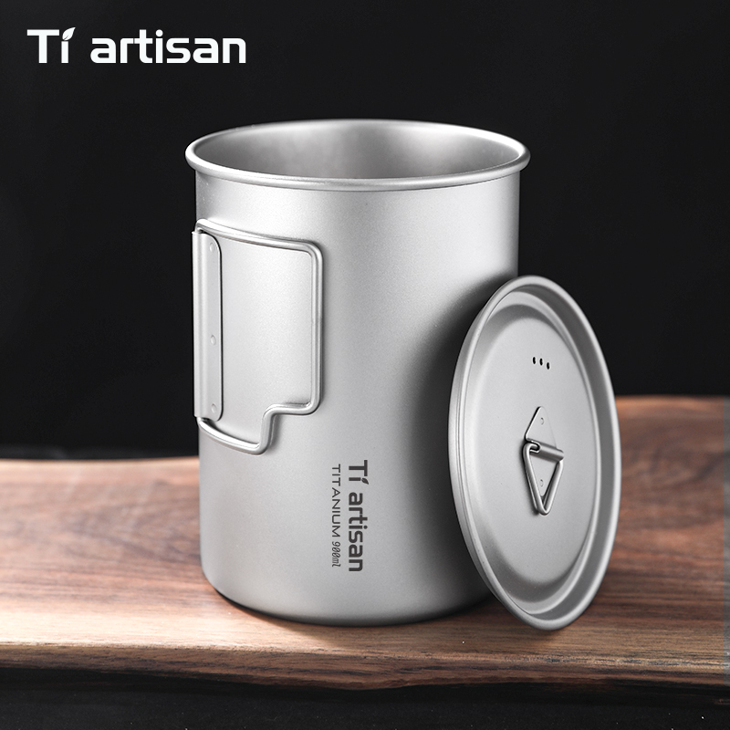 Tiartisan 750 ml / 900 ml tita - Camping Cooking Mug recensie en prijs