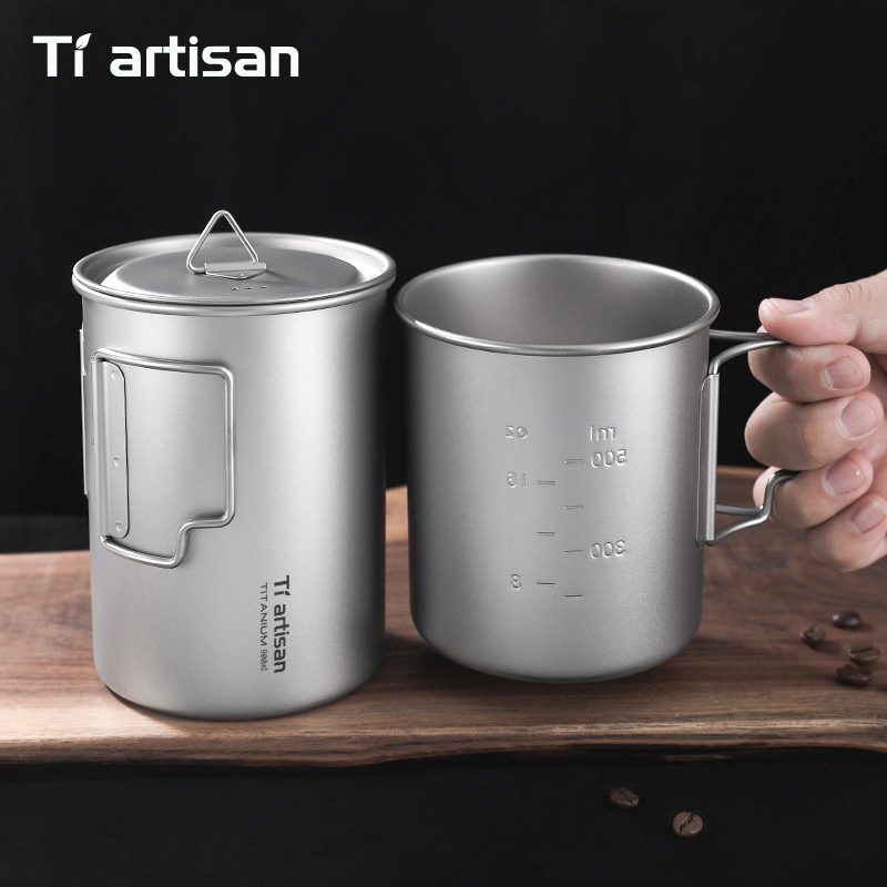 Tiartisan 750 ml / 900 ml tita - Camping Cooking Mug recensie en prijs
