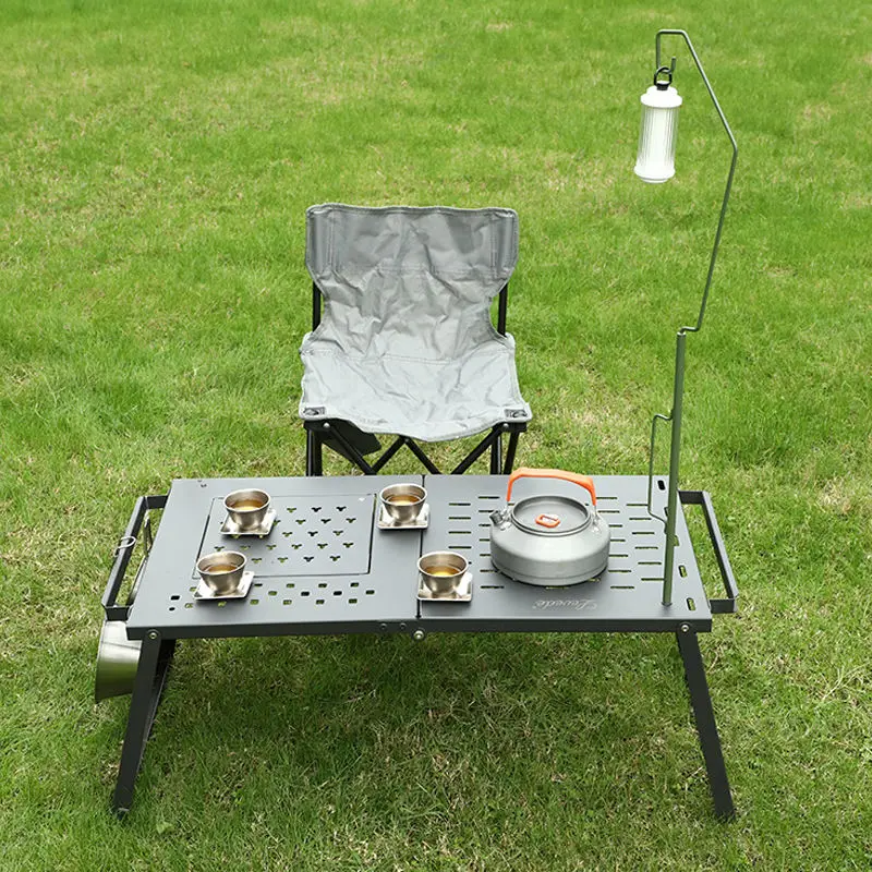 Camping Draagbare Opvouwbare I - Camping Cooking Table With Storage recensie en prijs